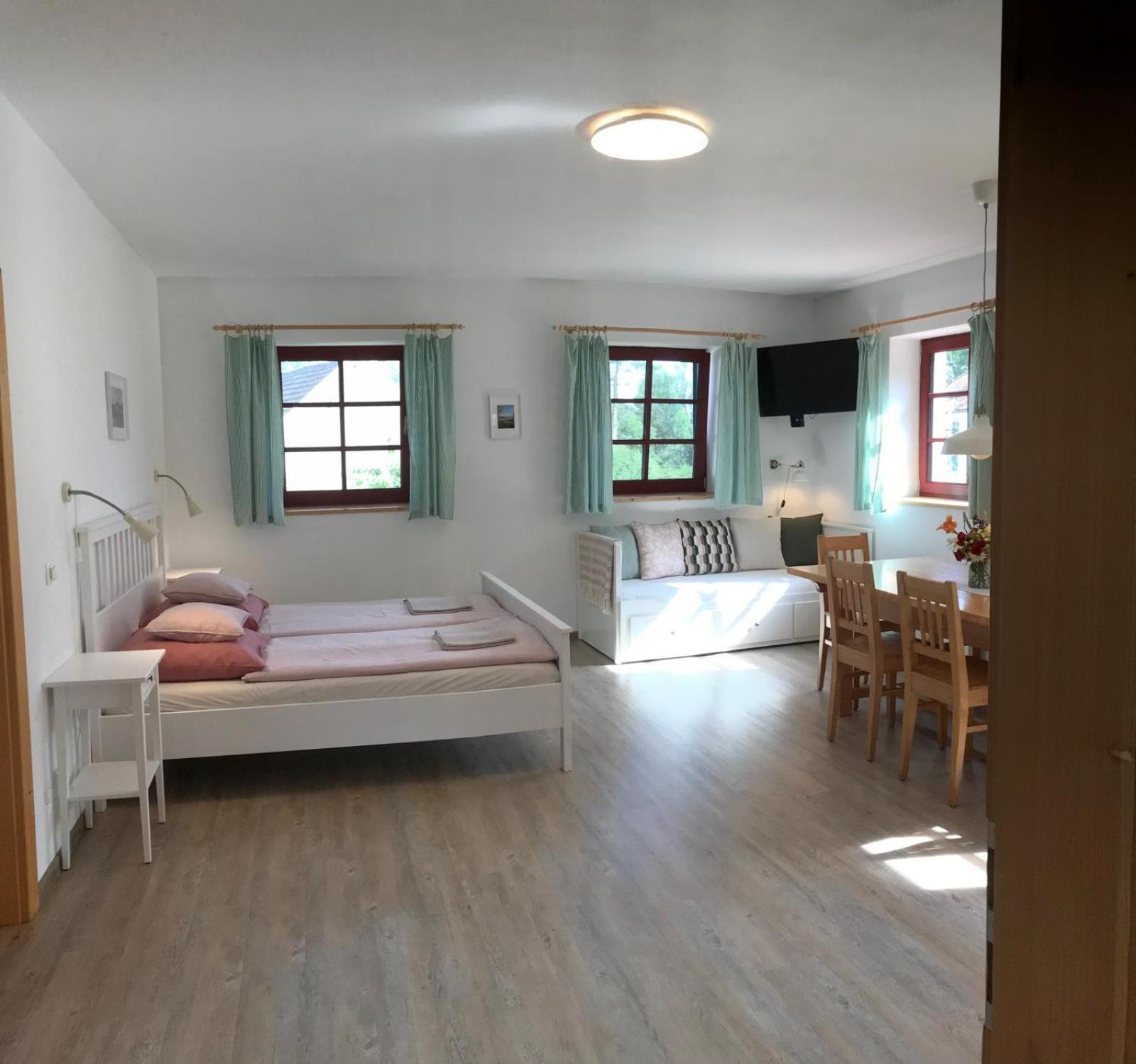 Ubytovani Praschlhaus Horni Plana Ngoại thất bức ảnh